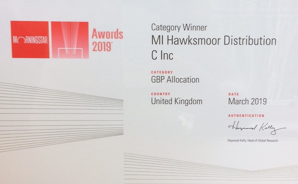 Morningstar UK Fund Awards 2019