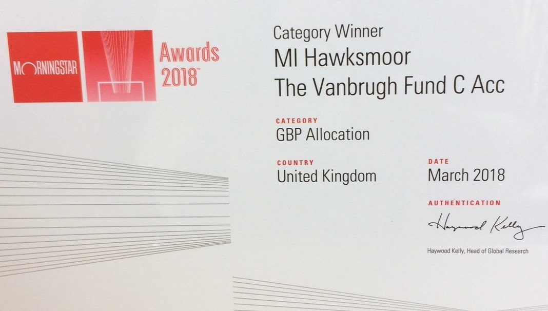 Morningstar UK Fund Awards 2018