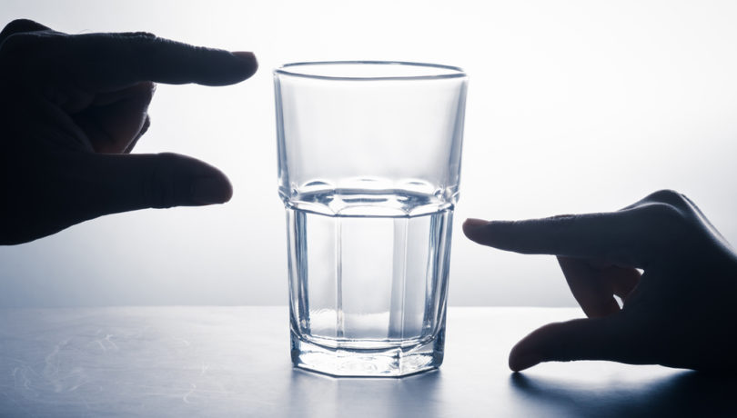 Glass half full